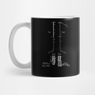 Hockey Stick Vintage Patent Drawing Funny Novelty Mug